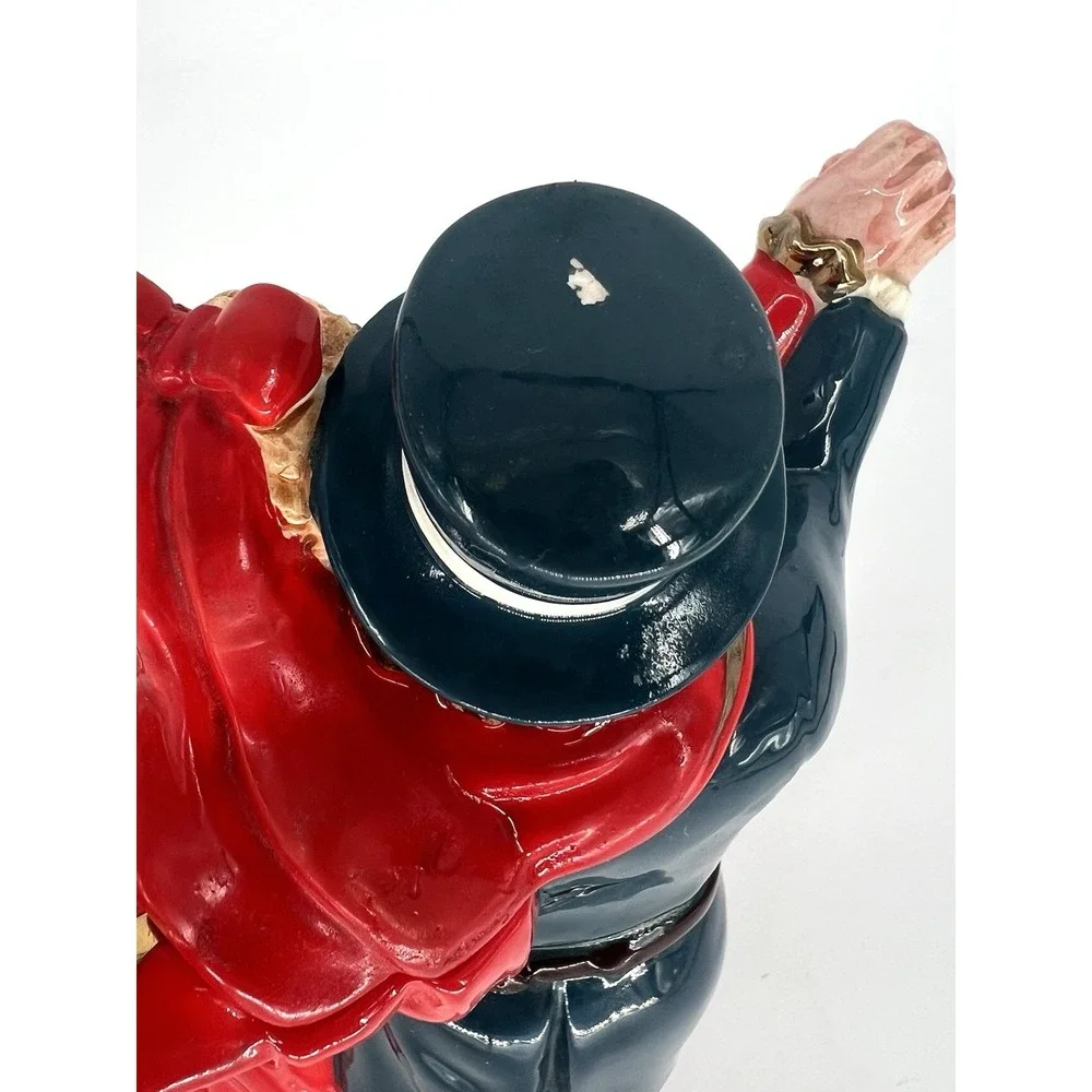 Silvestri Victorian Skater #20516 Skating Couple 6-cup Teapot Vintage 1991